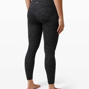 Lululemon Align Pant II 25" Formation Camo Deep Coal